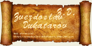 Zvezdoslav Dukatarov vizit kartica